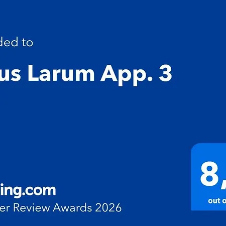 Haus Larum App. 3 公寓 *